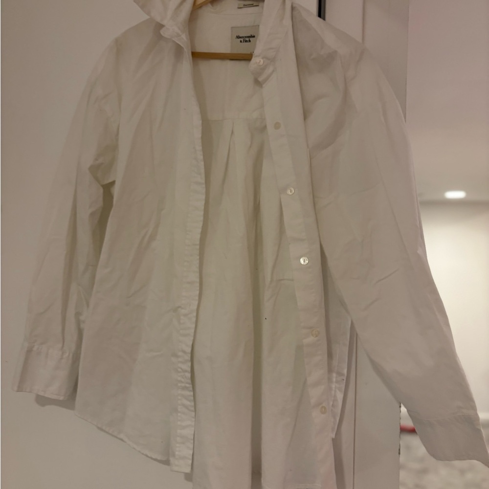 Abercrombie & Fitch White Women's Coat